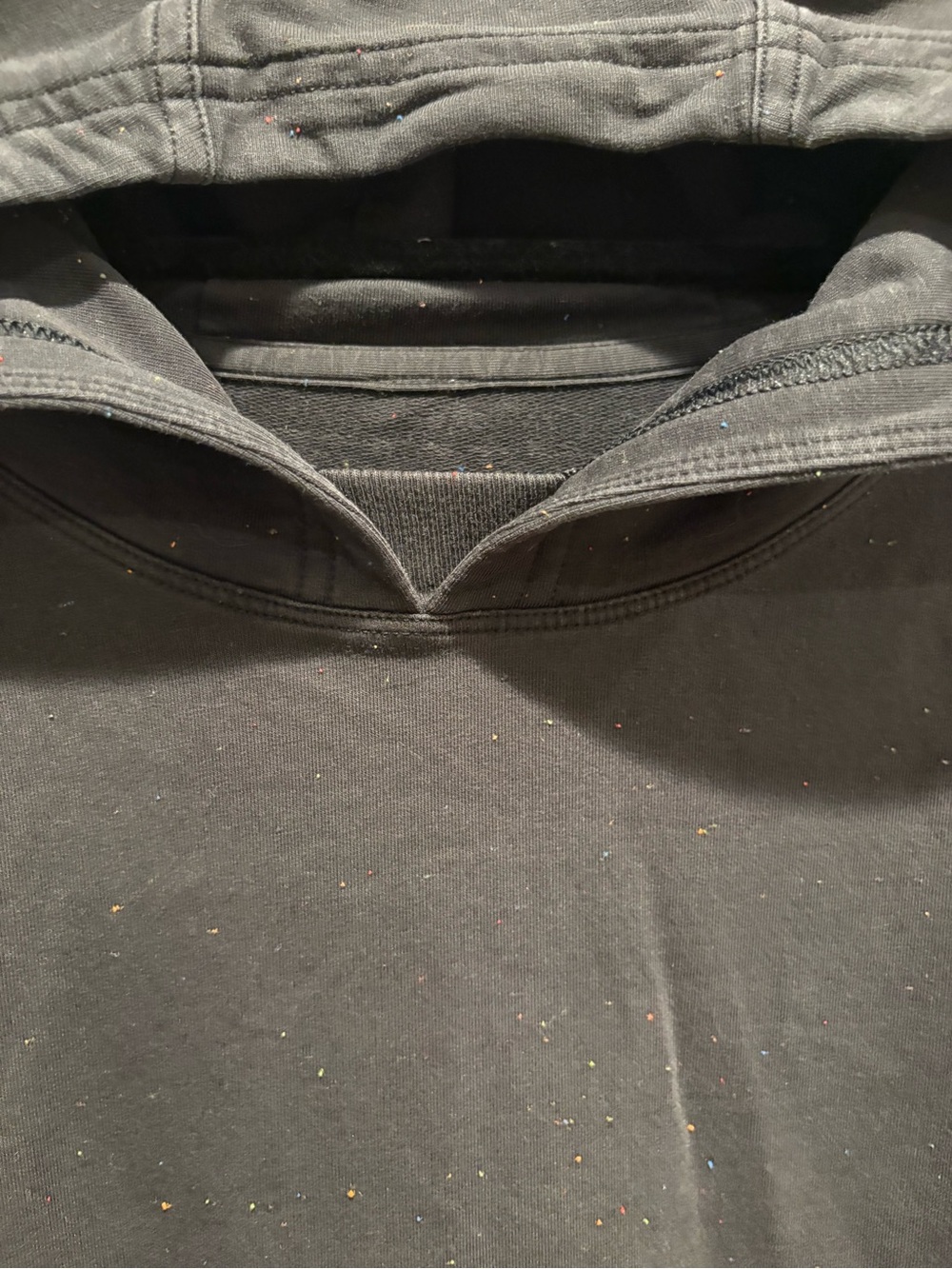Lululemon LA Back in Action Hoodie in Black Confetti - Picture 7 of 9